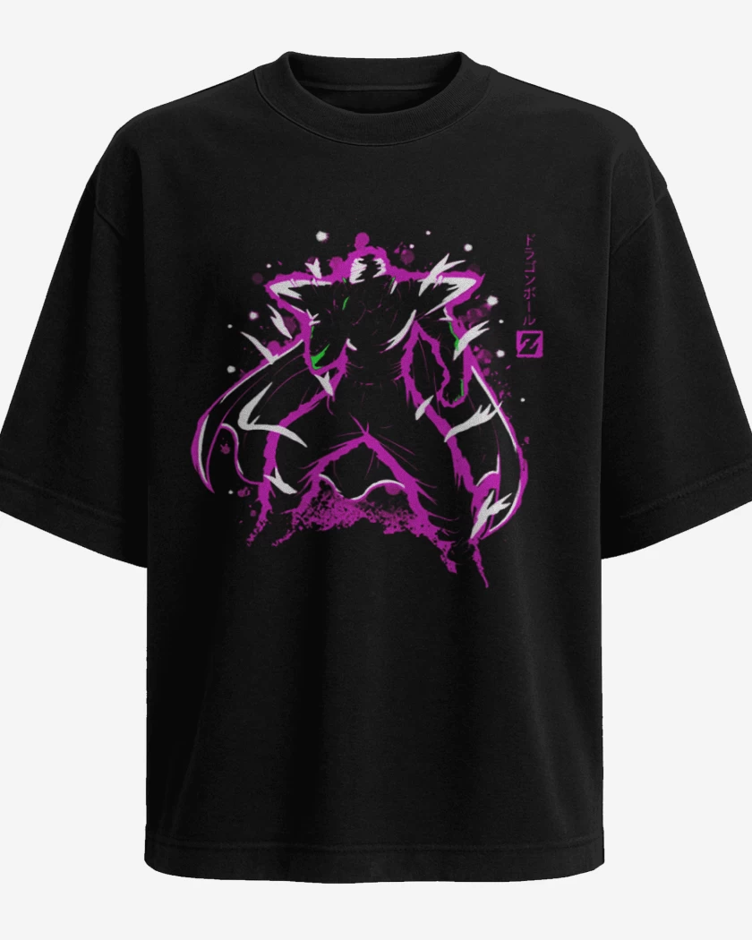 Polera Oversize Negro de Piccolo