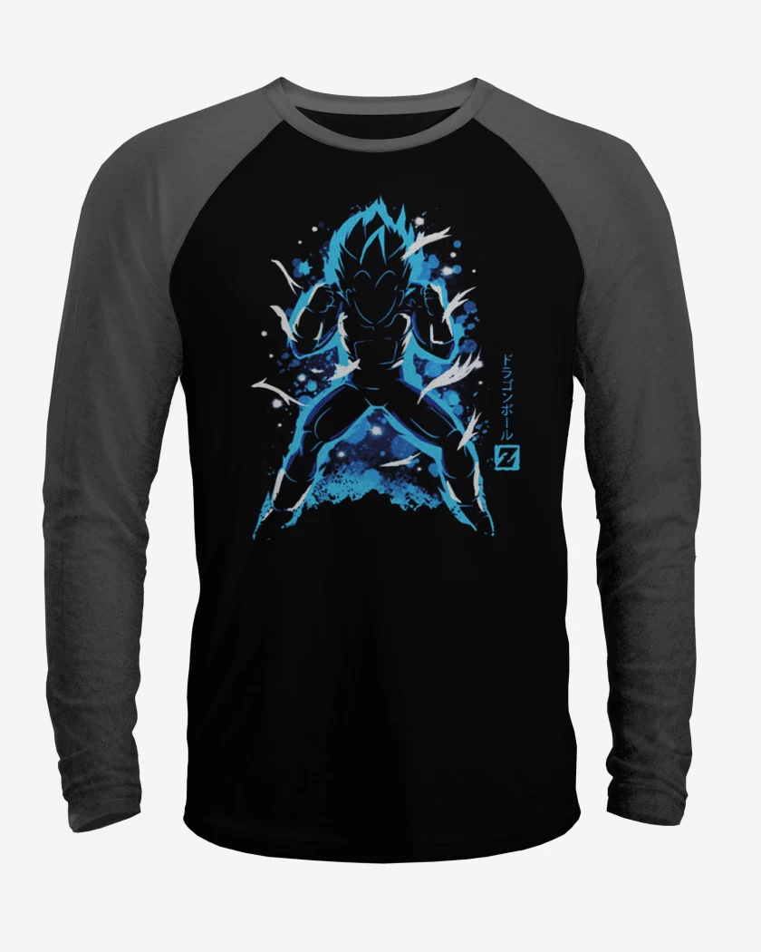 Polera Raglan Vegeta full colors