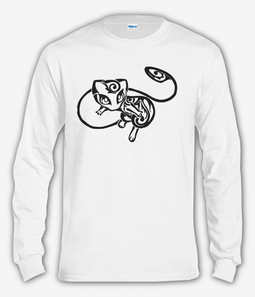 Polera manga larga Blanco de Mew 