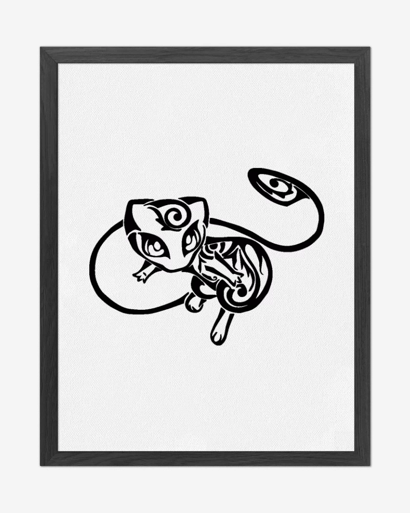 Cuadro decorativo Mew 