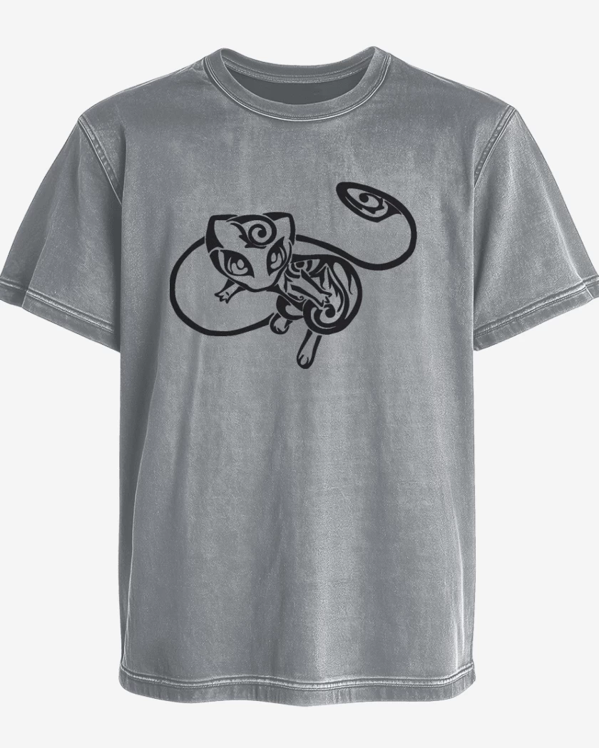 Polera desgastada Mew 