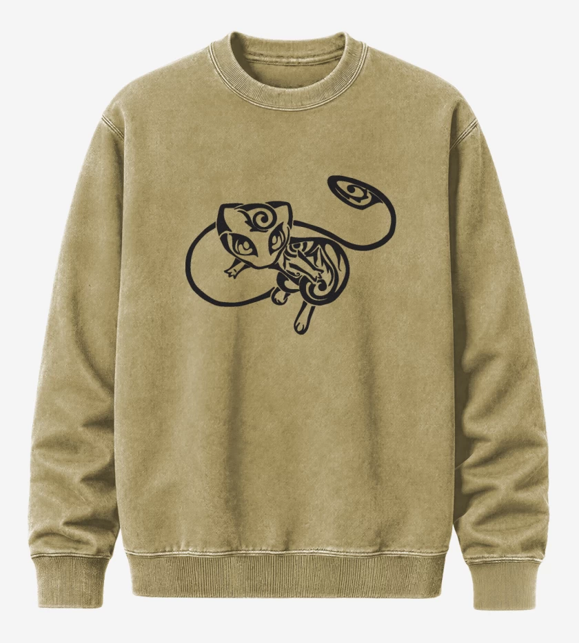 Poleron Polo Acid Wash Beige de Mew 