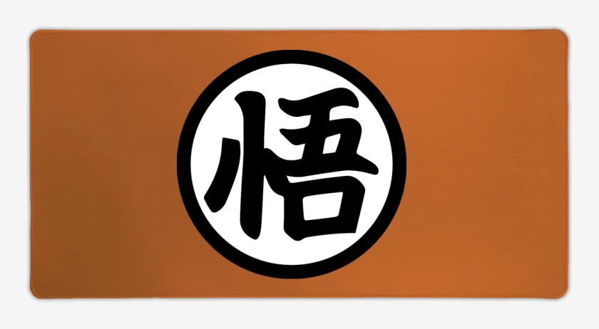 Mouse pad Gamer Kanji dragon ball super 