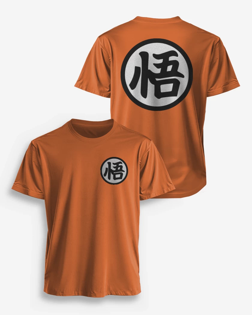 Polera Kanji dragon ball super 