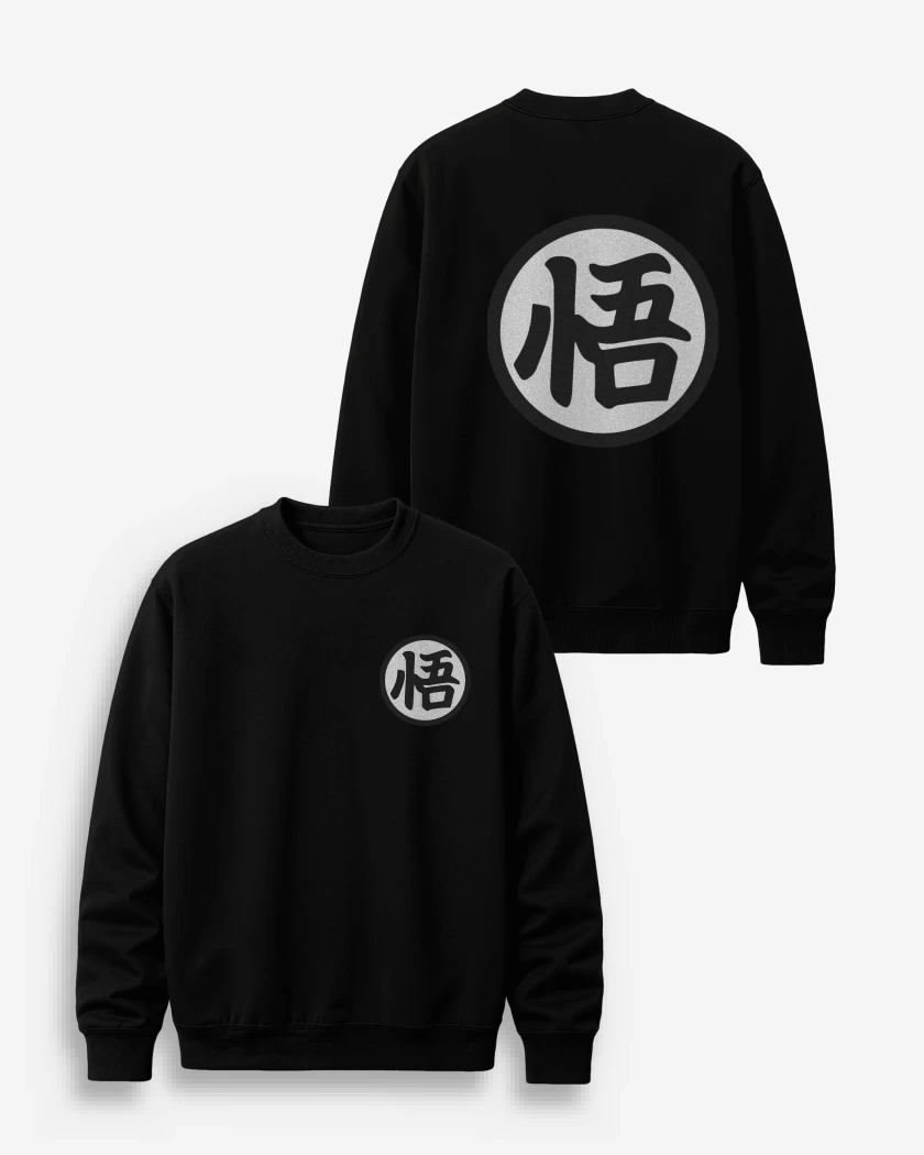 Poleron polo Kanji dragon ball super 