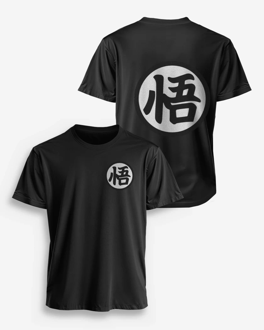 Polera premium Kanji dragon ball super 