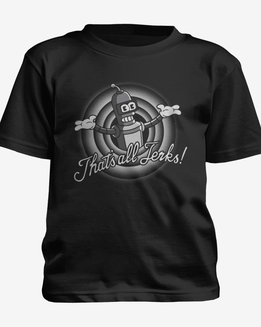 Polera de niño Negro de Bender
