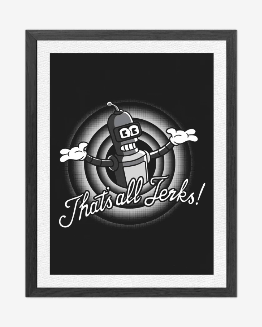 Cuadro decorativo Negro de Bender