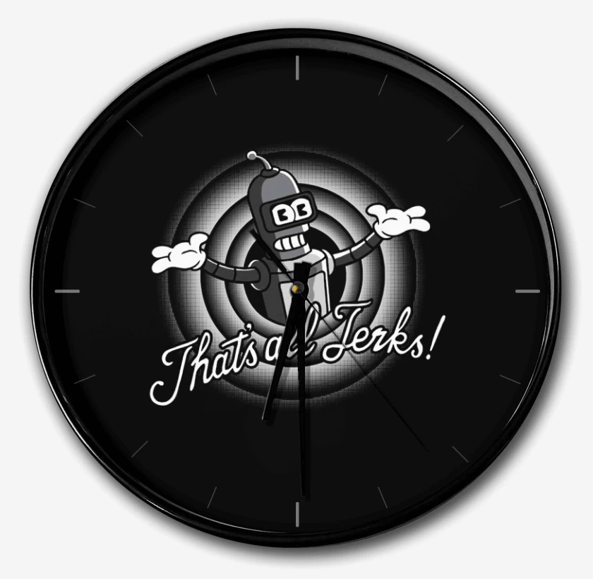 Reloj Negro de Bender