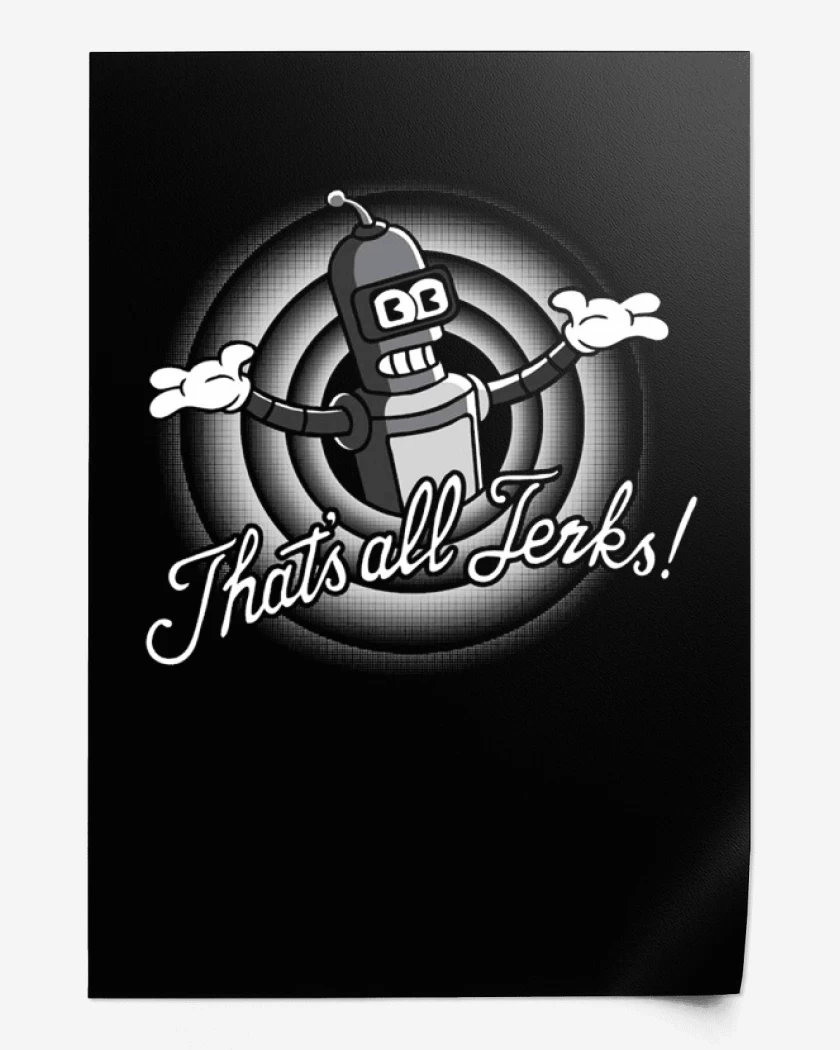 Print Negro de Bender