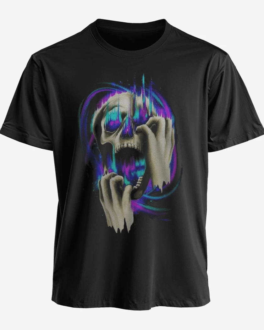 Polera Galaxia Skull