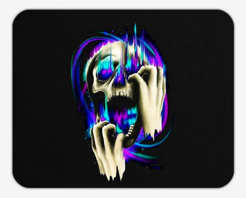 Mousepad Galaxia Skull