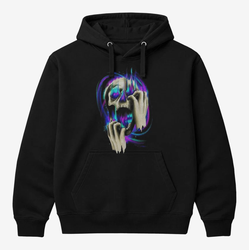 Polerón Canguro Negro de Galaxia Skull