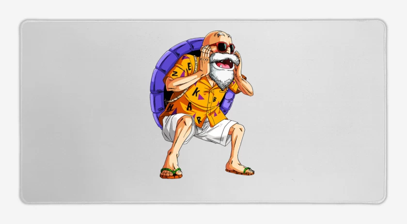 Mouse pad Gamer Blanco de Roshi 