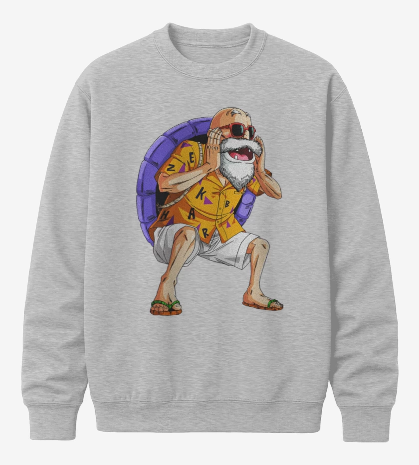 Poleron polo Gris Melange de Roshi 
