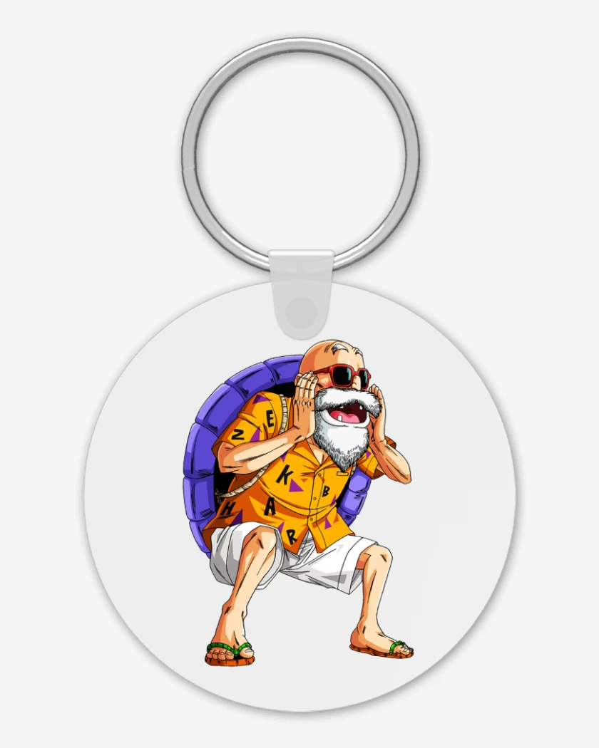 Llavero Blanco de Roshi 