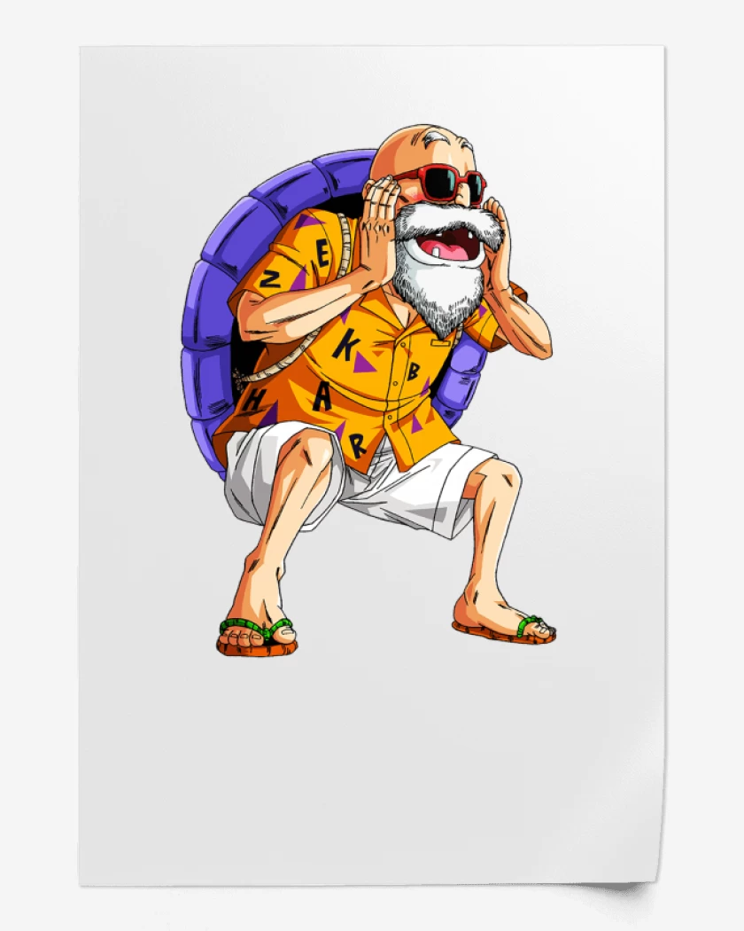 Print Blanco de Roshi 