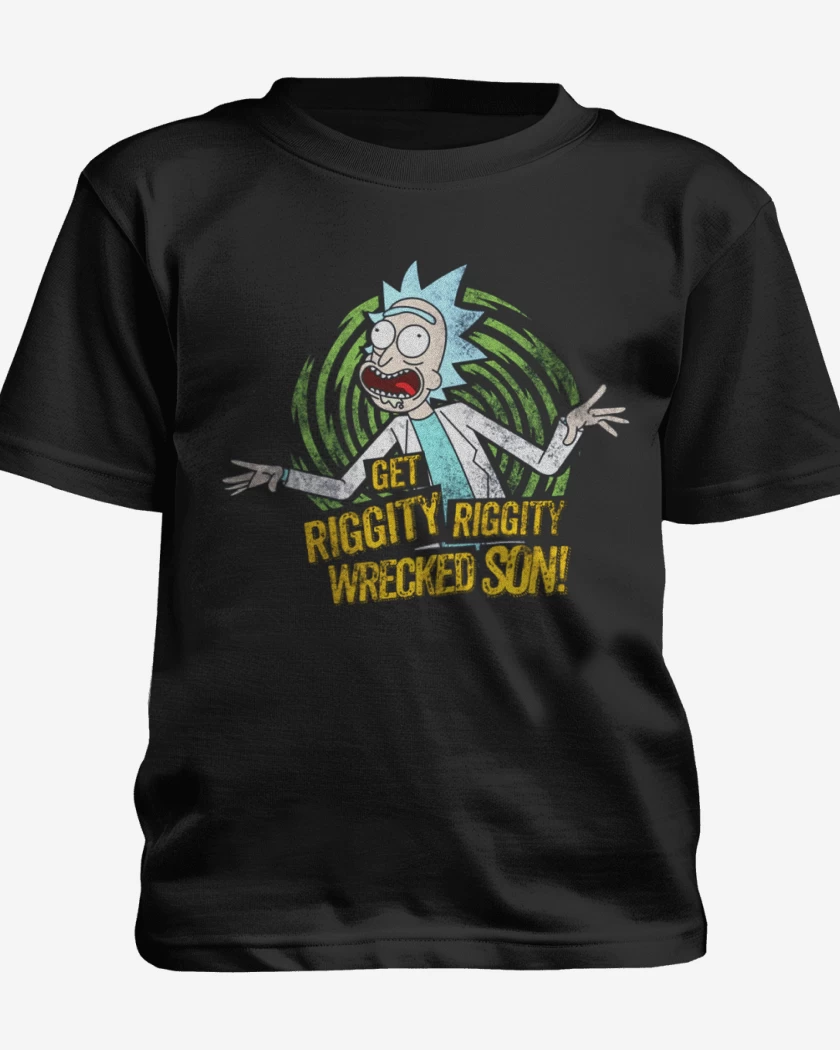 Polera de niño get riggity riggity wrecked son