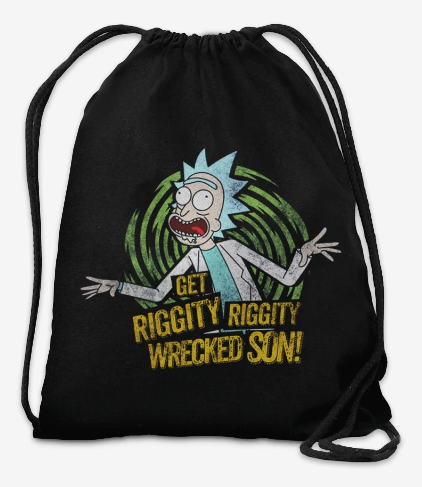 Mochila get riggity riggity wrecked son