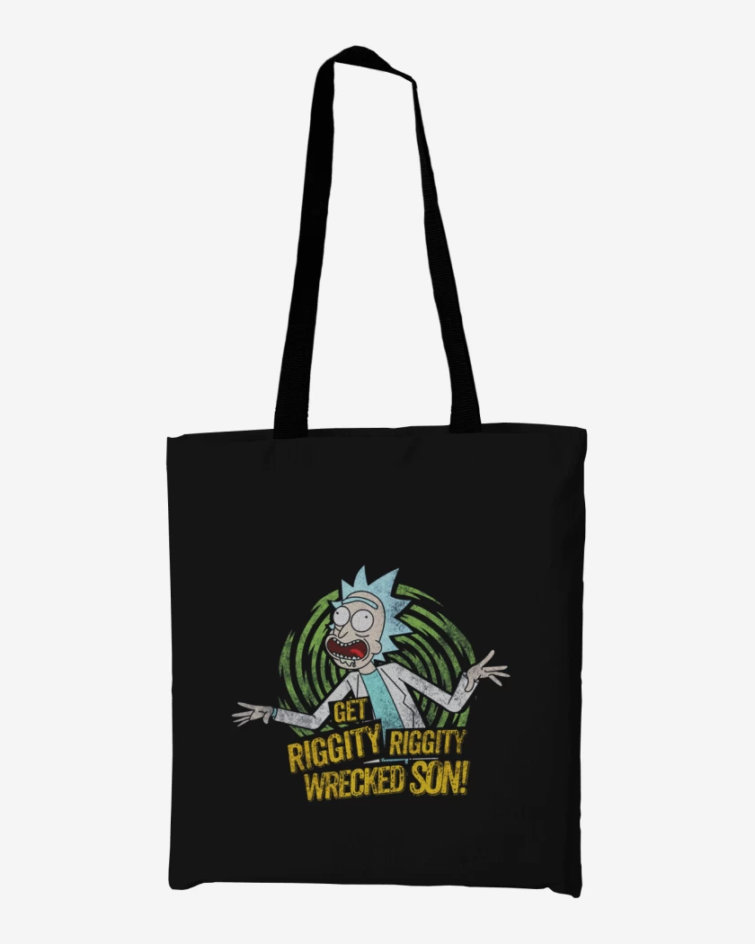 Totebag get riggity riggity wrecked son