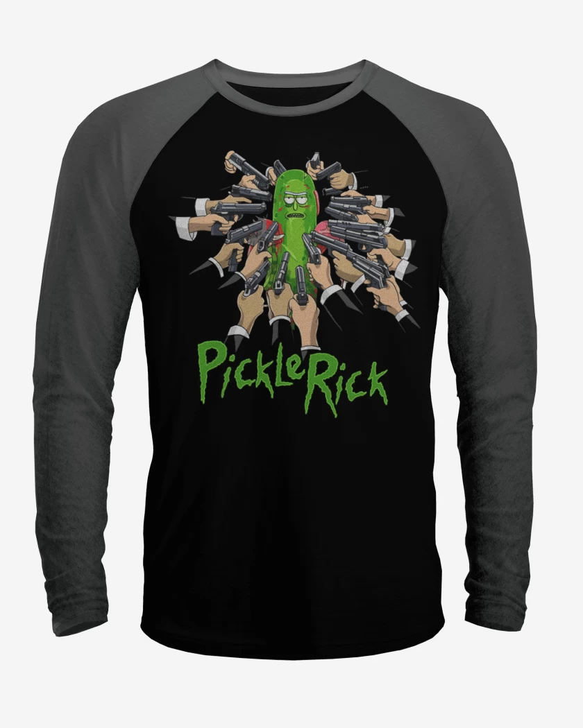 Polera Raglan Pickle rick armas