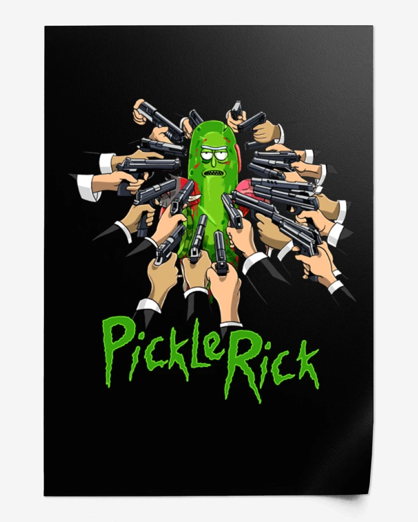 Print Pickle rick armas