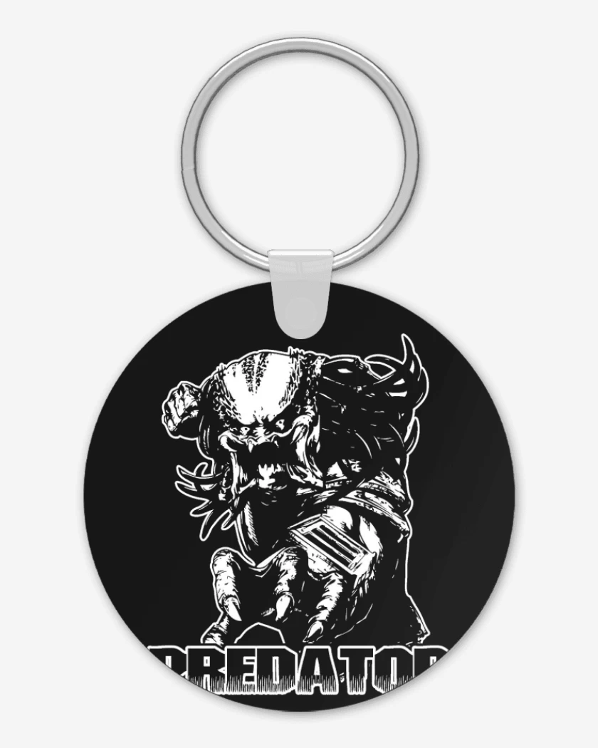 Llavero Negro de Predator 2