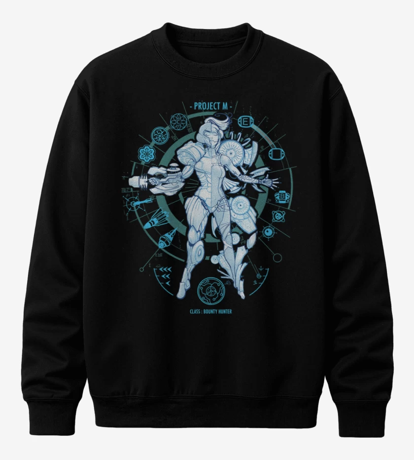 Poleron polo Negro de project m