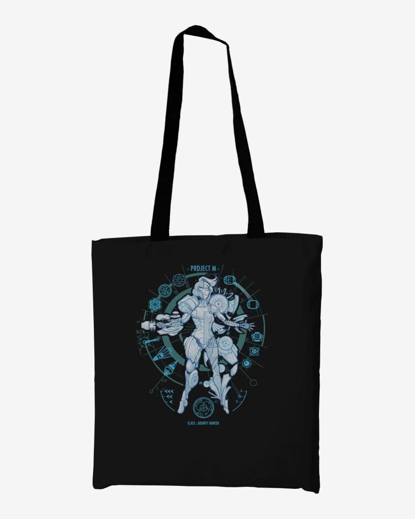 Totebag Negro de project m