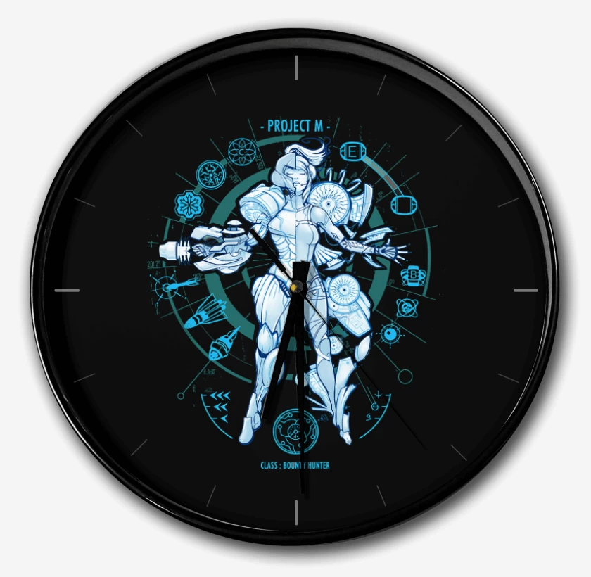 Reloj Negro de project m