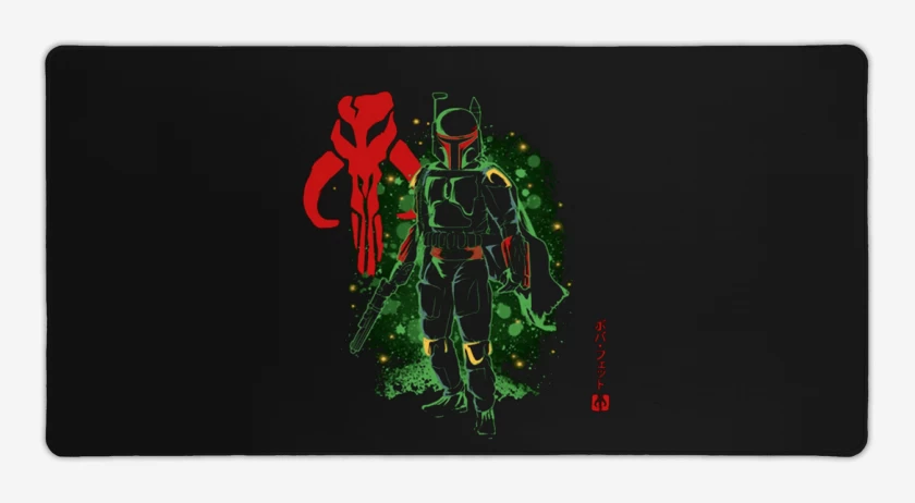 Mouse pad Gamer Negro de Fet 2