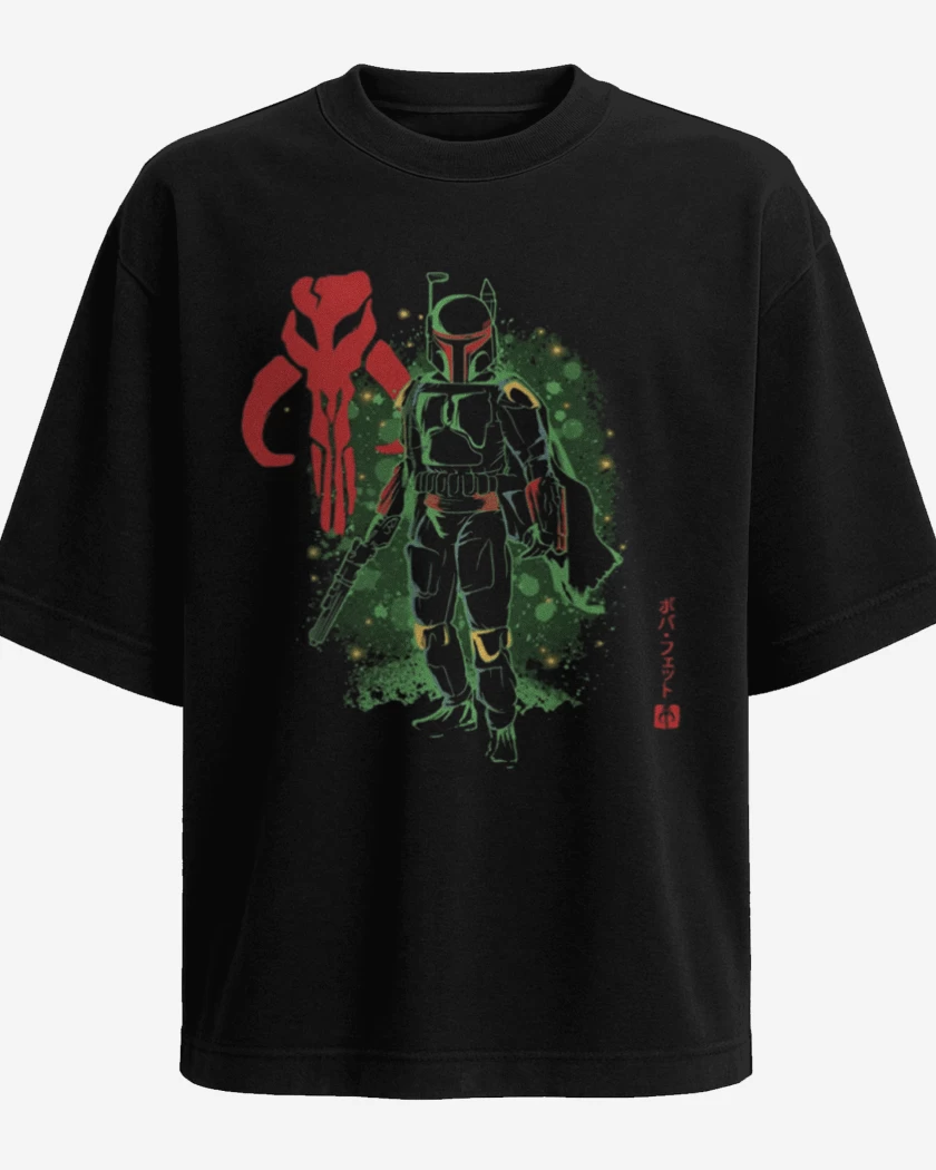 Polera Oversize Negro de Fet 2