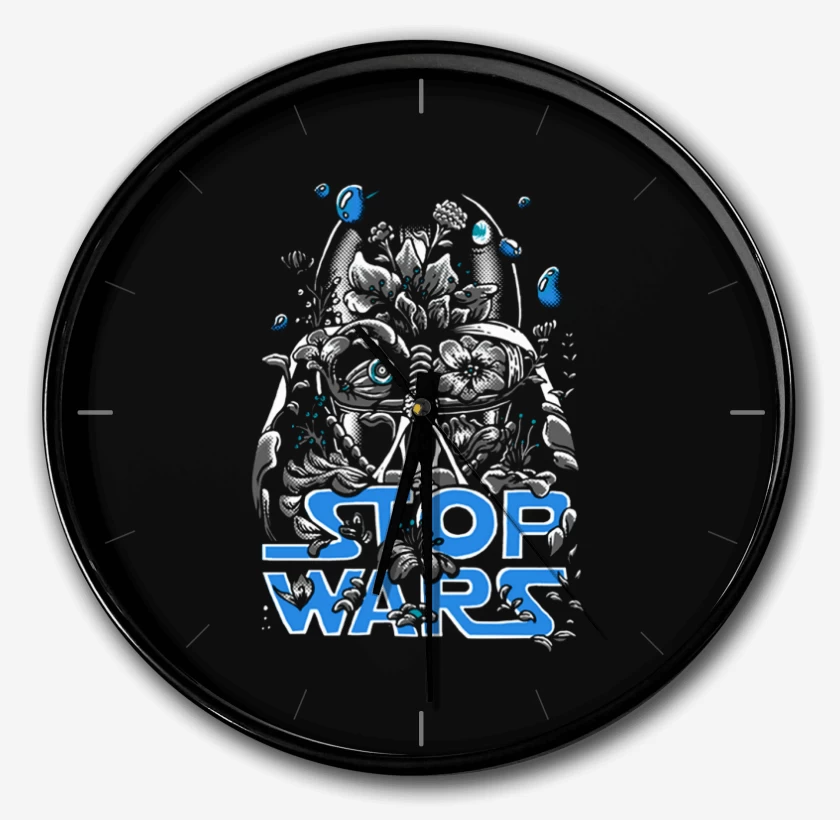 Reloj Negro de Stop Wars 2
