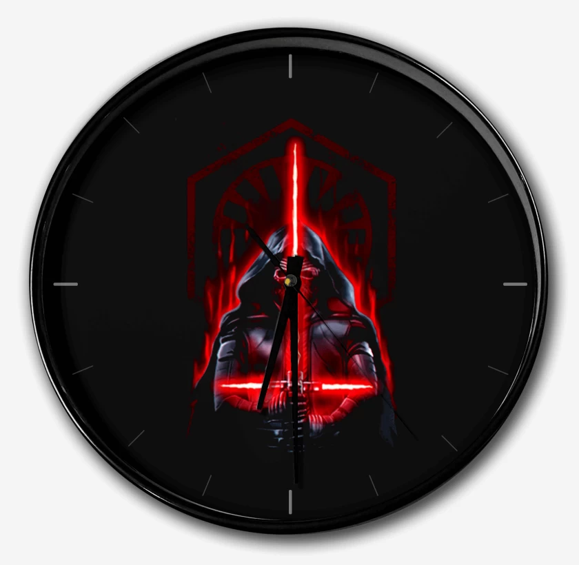 Reloj Negro de Kylo full color