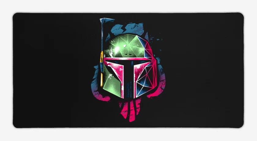 Mouse pad Gamer Negro de Fet 4