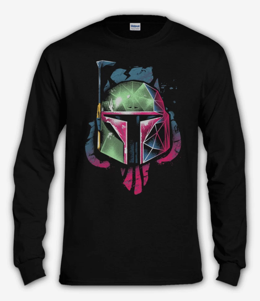 Polera manga larga Negro de Fet 4