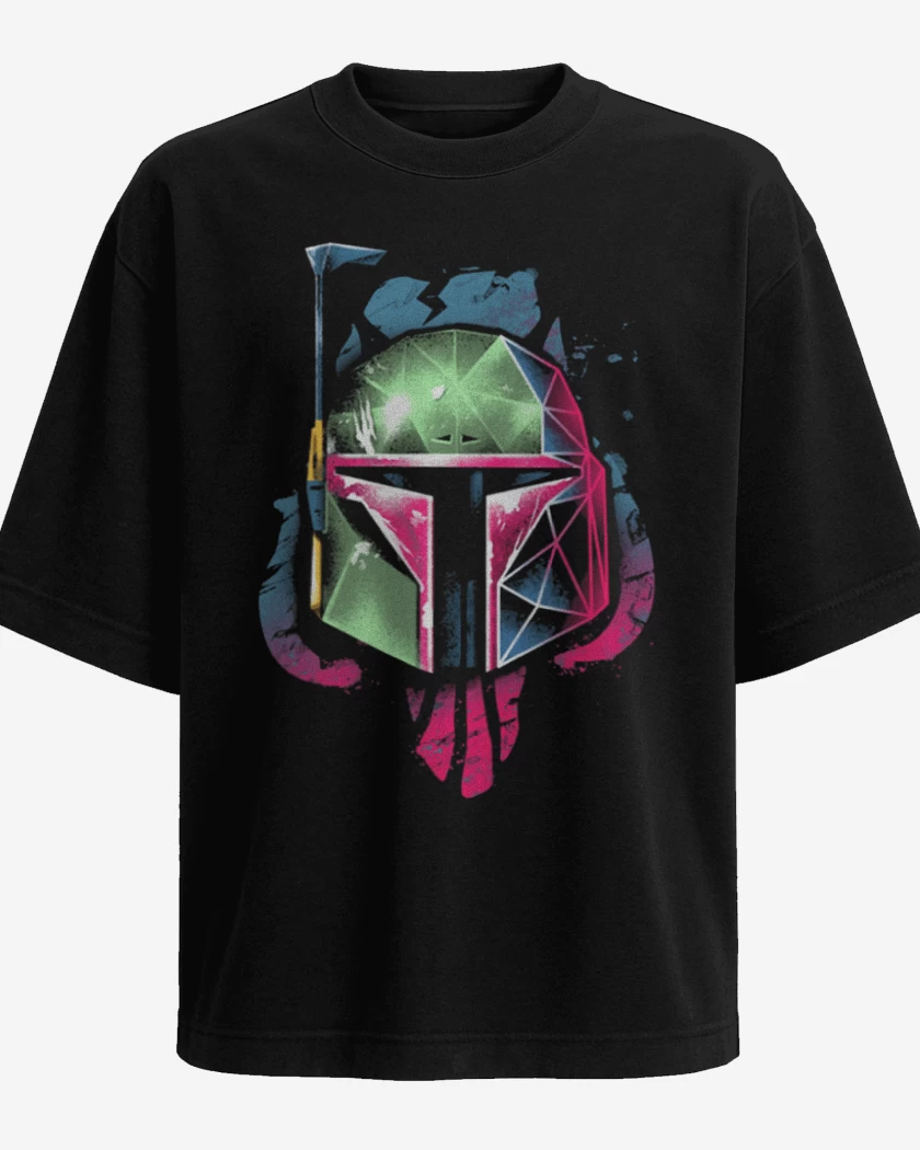 Polera Oversize Negro de Fet 4