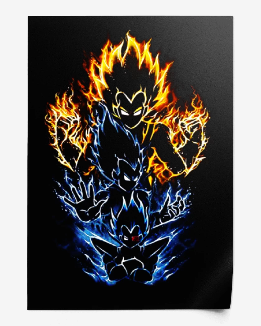 Print Vegetas