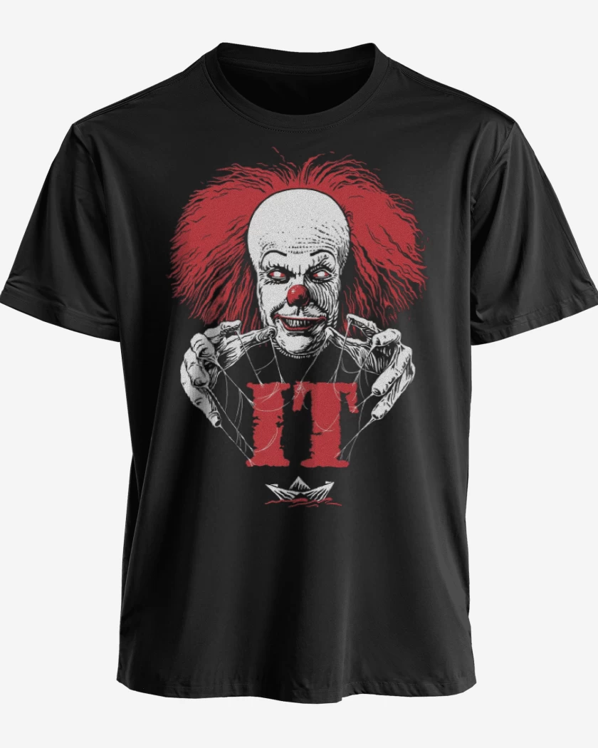 Polera premium Negro de Pennywise