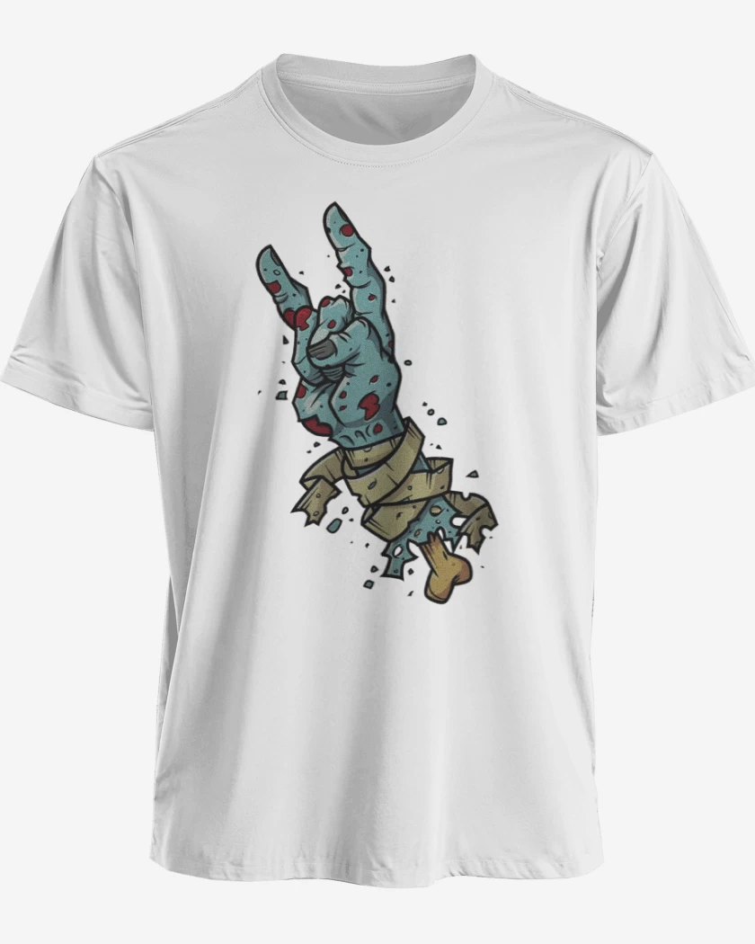 Polera Rock zombie