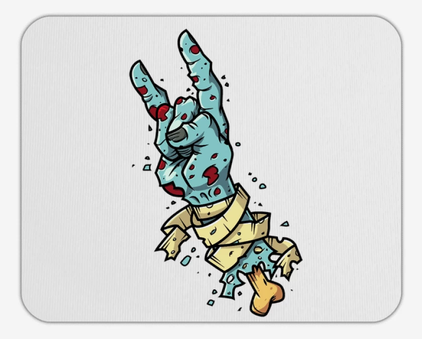 Mousepad Rock zombie