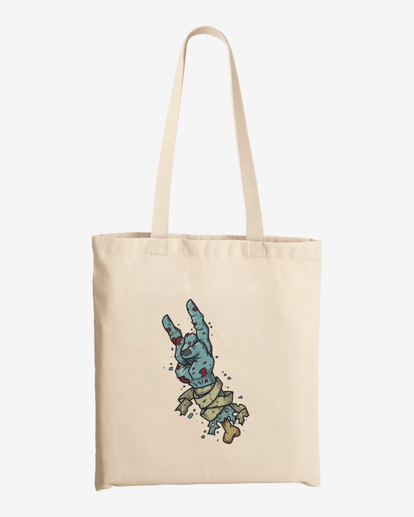 Totebag Rock zombie
