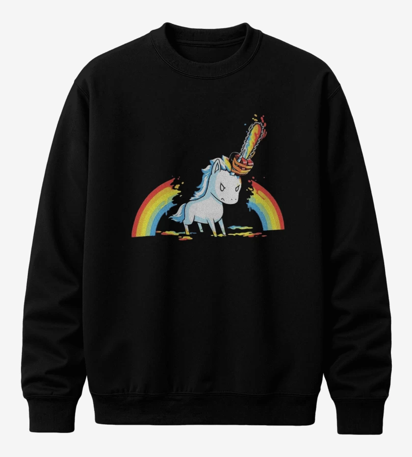 Poleron polo Negro de Angry poni