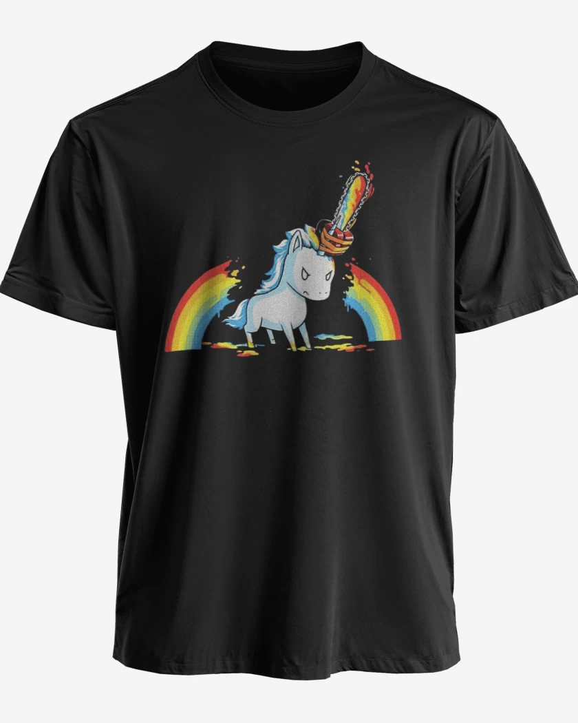 Polera premium Negro de Angry poni