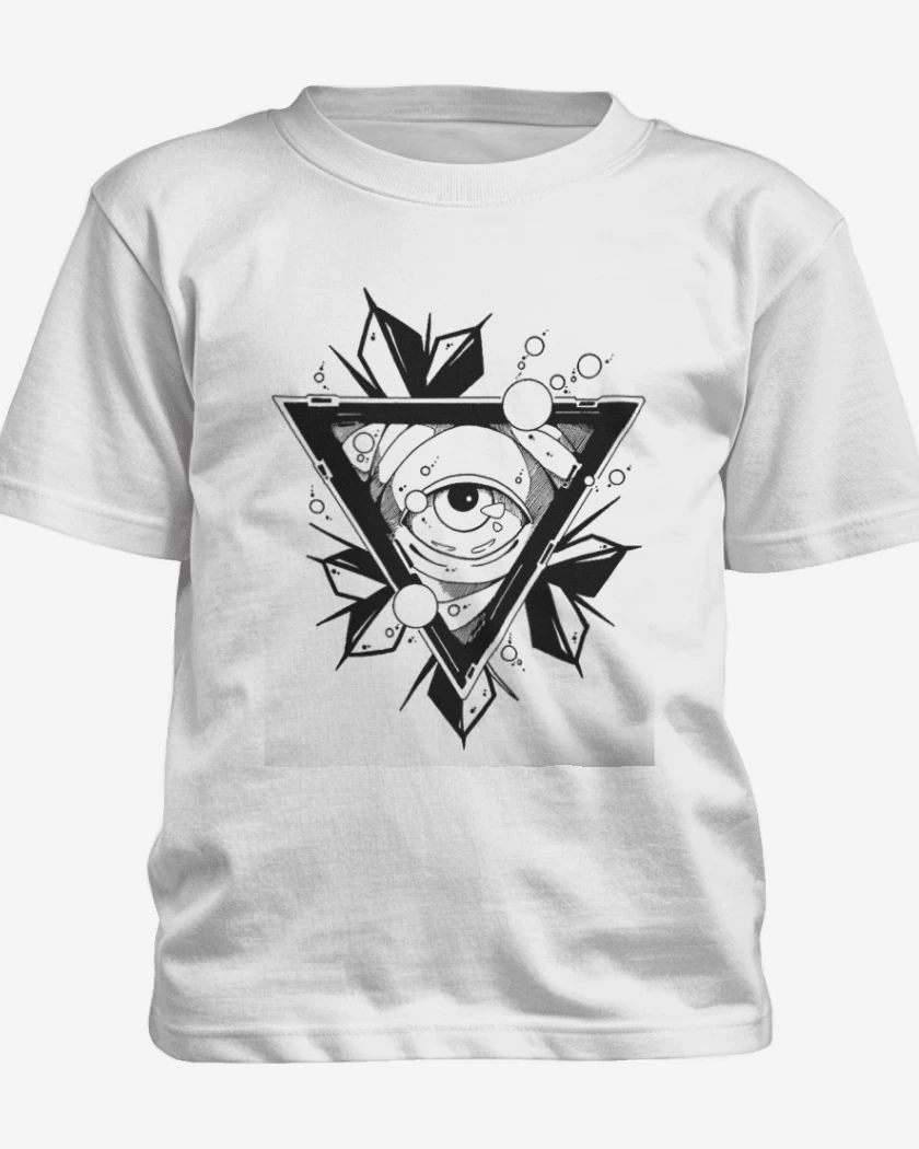Polera de niño Blanco de Ojo 