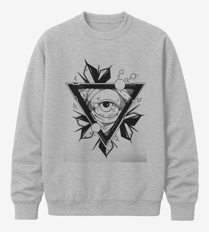 Poleron polo Gris Melange de Ojo 