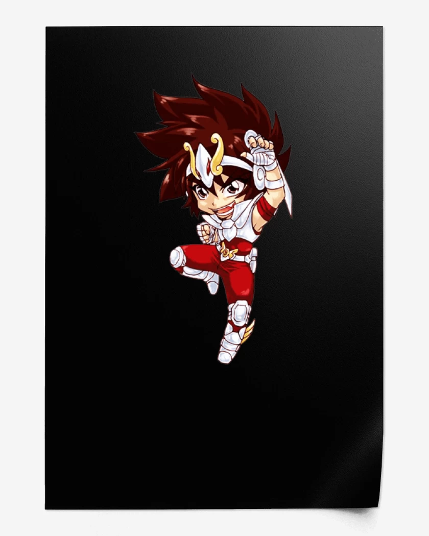 Print Negro de Seiya full color
