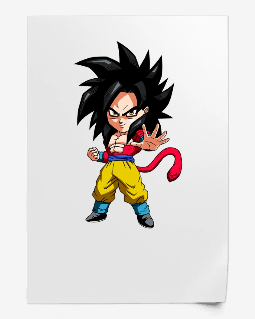 Print Goku fase 4
