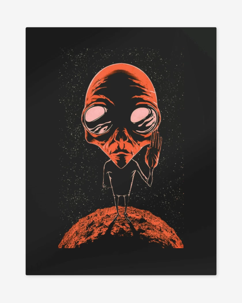 Print metalico Negro de Marciano