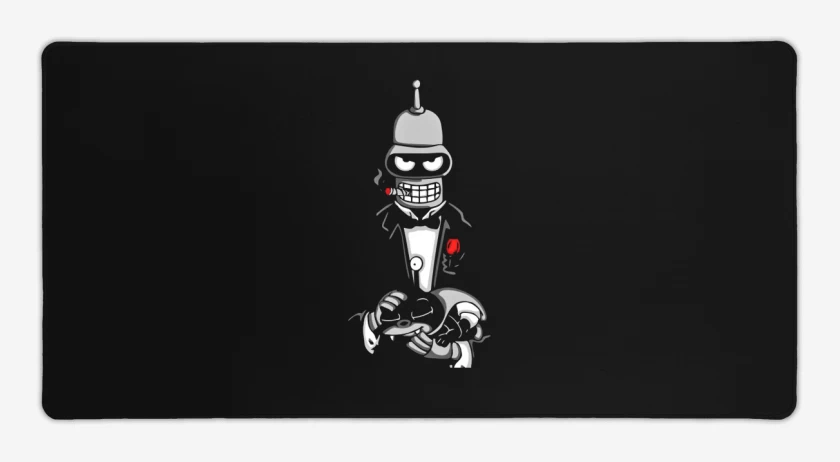 Mouse pad Gamer Negro de The bender